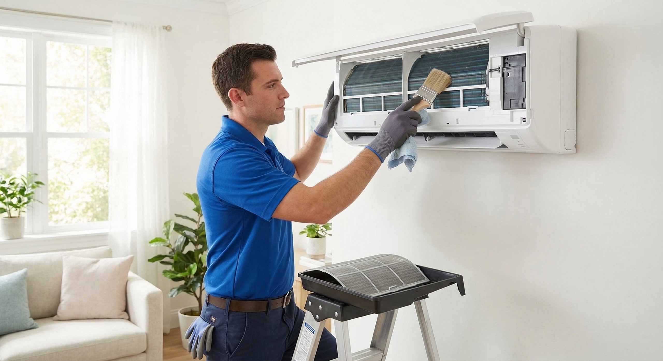 entretien climatisation nettoyage filtre